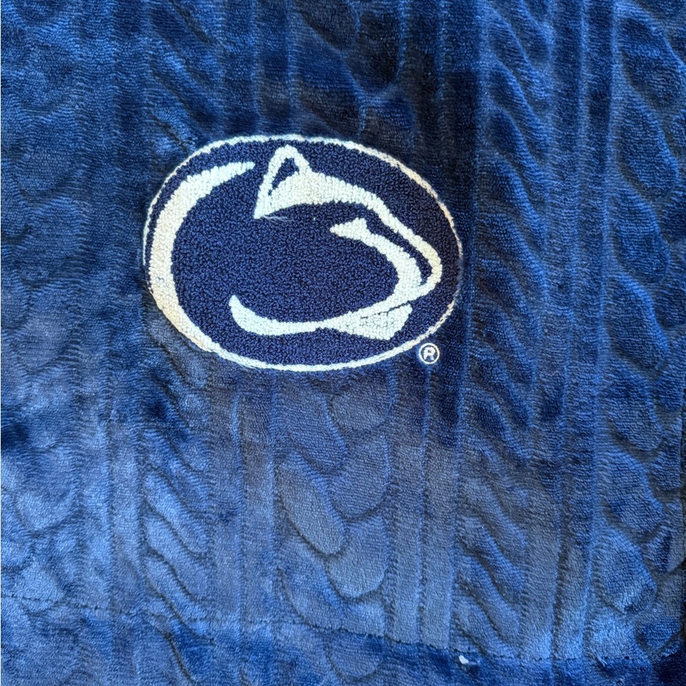 PENN STATE THROW BLANKET SHERPA PLUSH NEW